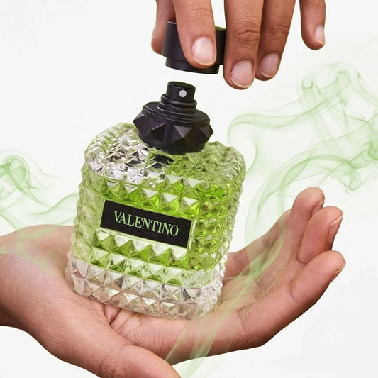 Valentino Donna Born In Roma Green Stravaganza Eau de Parfum for Women 3.4 oz (100ml)