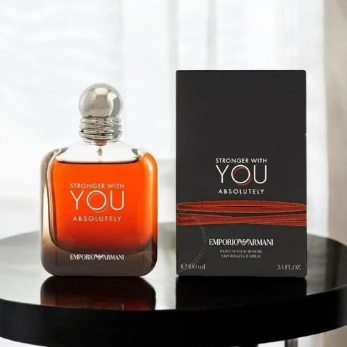 Emporio Armani Stronger With You Absolutely Parfum for Men 100ml / 3.4 Oz New in Box ( 100% authentic)