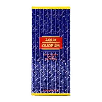 Antonio Puig Aqua Quorum Eau de Toilette for Men | Fresh Aromatic Cologne Spray | 3.4 oz