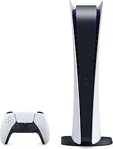 Sony PlayStation 5 PS5 Disc Version Gaming Console, 4K Blu-ray Player, 16GB GDDR6 Memory, Ultra-High Speed 825GB SSD, WiFi 6, Bluetooth 5.1, 120Hz 8K Output