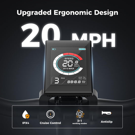 EB5 Electric Bike for Adults 26" tire with 1000W Peak Motor
