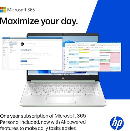 HP Essential Laptop 2026, Intel CPU, 128GB Storage, Office 365, Windows 11