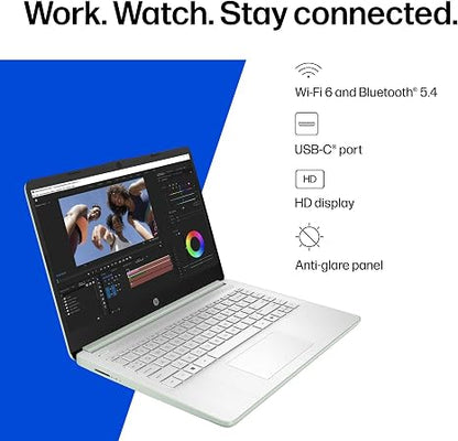 HP Laptop 2026 Student Business, Copilot AI+Office 365, 128GB UFS Intel CPU