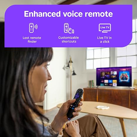 Roku 55-Inch Select Series Smart TV 2026-4K QLED TV - Roku TV