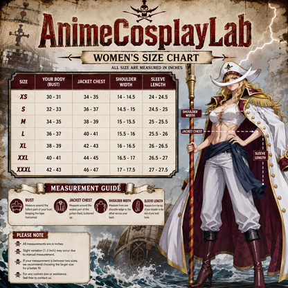Anime Inspired Whitebeard Leather Captain Coat - Premium One Piece Edward Newgate Cosplay Trench Coat