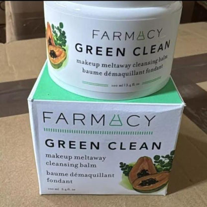 Farmacy Green Clean Makeup Meltaway Cleansing Balm – Facial Makeup Remover & Deep Cleansing Balm
