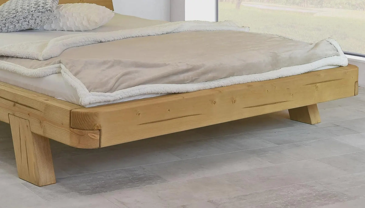 Thalia | Spruce Bedframe | Mid - Century Modern